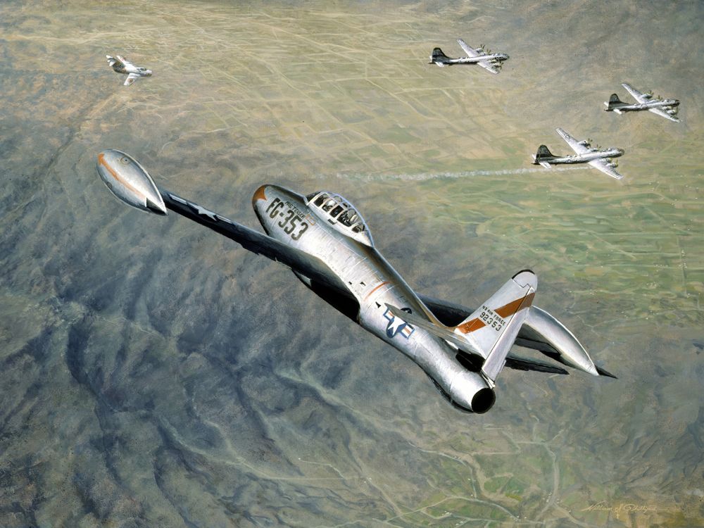 Обои военный самолет, самолеты, самолет, полет, истребительная авиация в разрешении 2048x1536