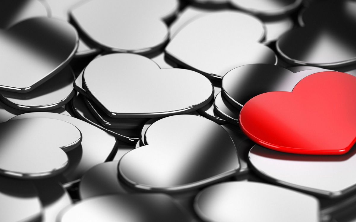 Обои сердце, любовь, иллюстрации, датировка, иллюстрация в разрешении 2560x1600