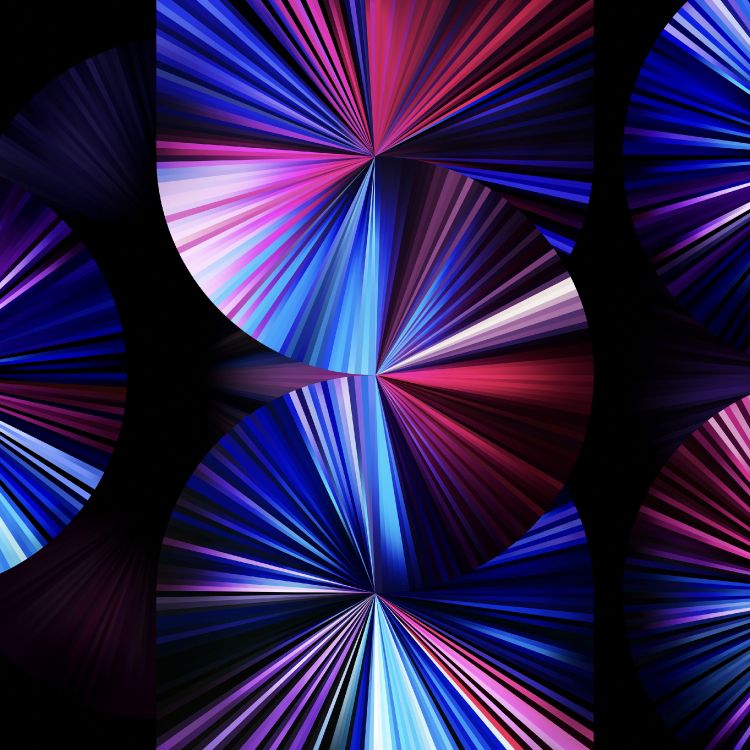 Обои Light blue iOS 14.5 wallpaper for iPad Pro 11″ в разрешении 2864x2864