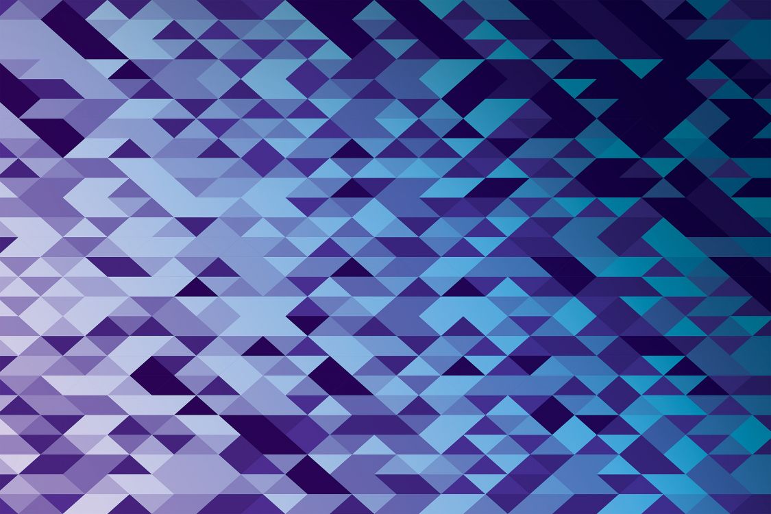 Обои треугольник, синий, пурпур, узор, линия в разрешении 3000x2000