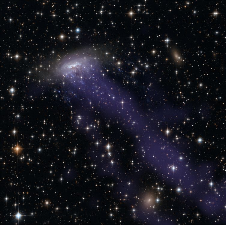 Обои космический телескоп Хаббл, Галактика, спиральная Галактика, группа галактик, космическое пространство в разрешении 4910x4887
