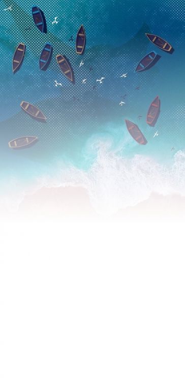 Обои самолеты, облако, воздушное путешествие, арт, крыло в разрешении 720x1480