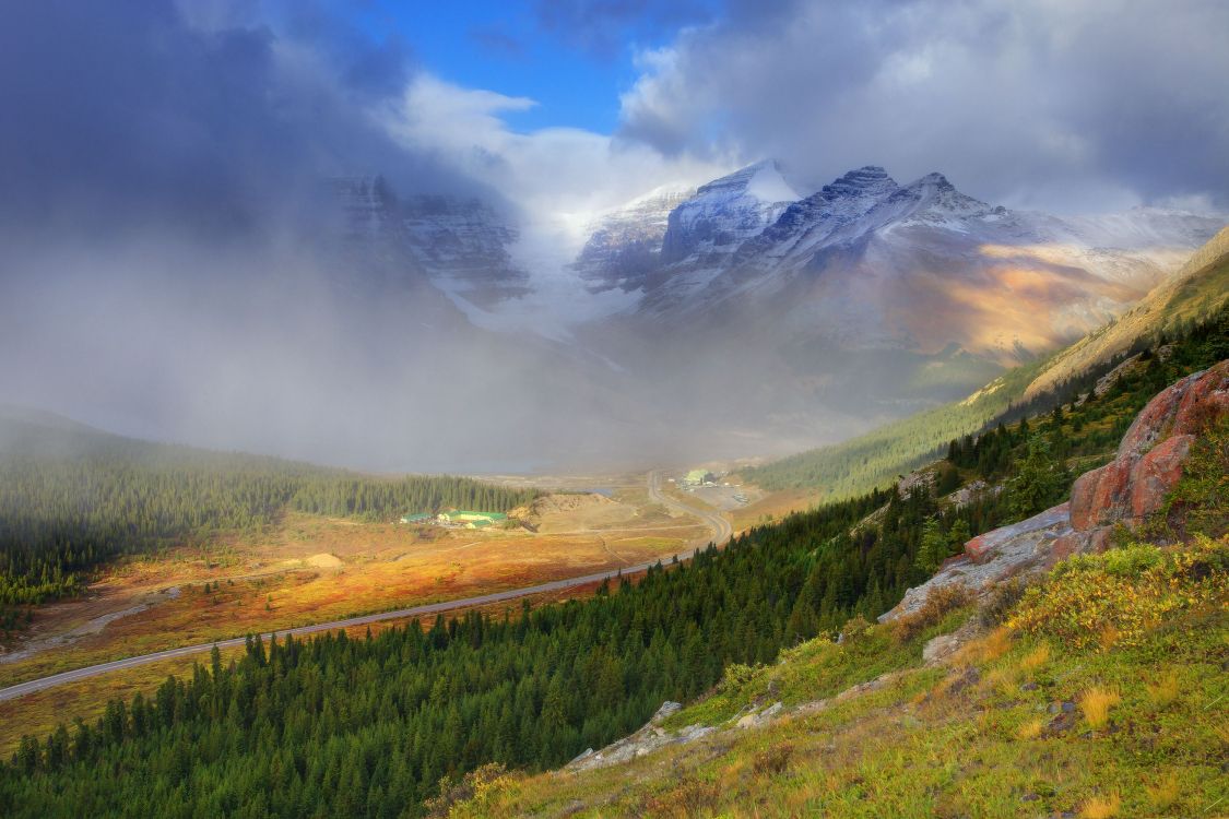 Обои природа, горный рельеф, нагорье, гора, дикая местность в разрешении 3000x2000