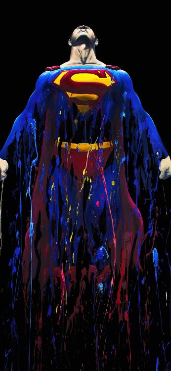 Обои Супермен, Бэтмен, супергерой, комиксы dc, Дарксайд в разрешении 1080x2340