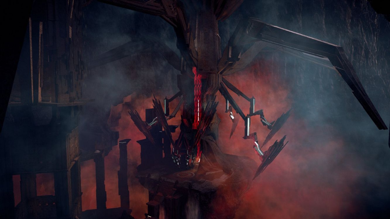 Обои темнота, арт, тепло, пламя, живопись в разрешении 1920x1080