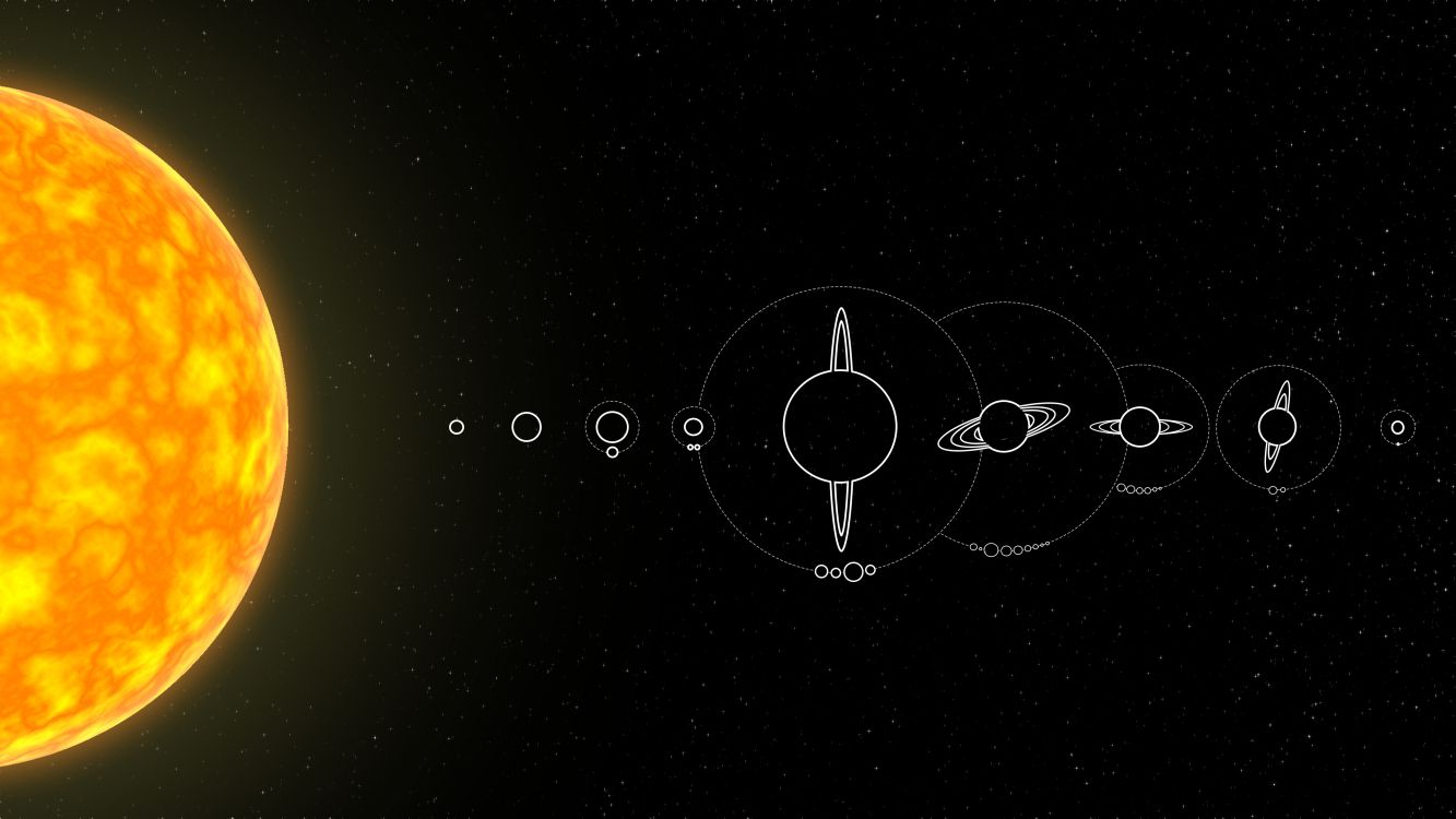 Обои атмосфера, коврик, астрономический объект, ночь, Янтарь в разрешении 3840x2160