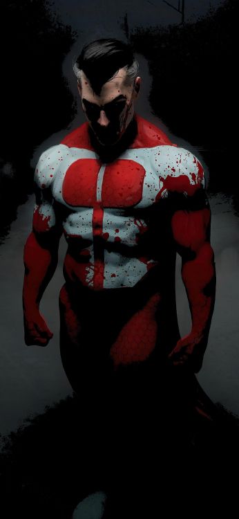 Обои каждый человек, Непобедимый, хозяин, вильтрумит, супергерой в разрешении 1080x2340