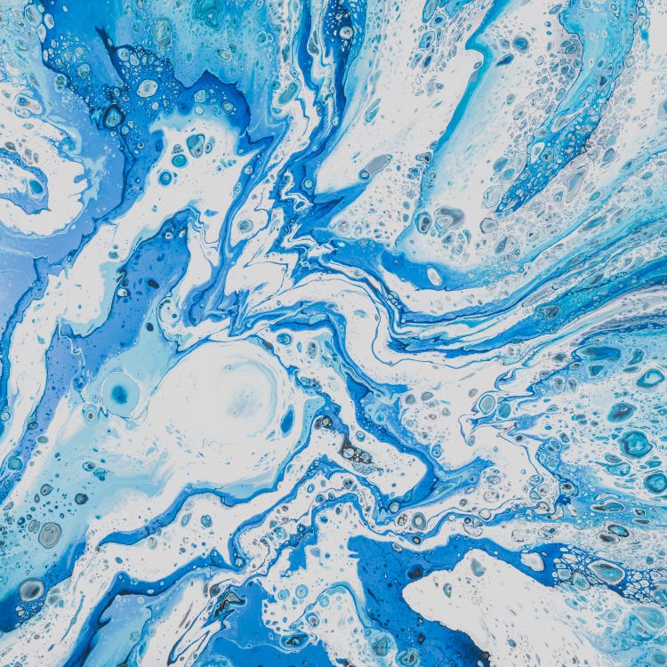 Обои лазурный, синий, Аква, узор, шиит в разрешении 5972x5972