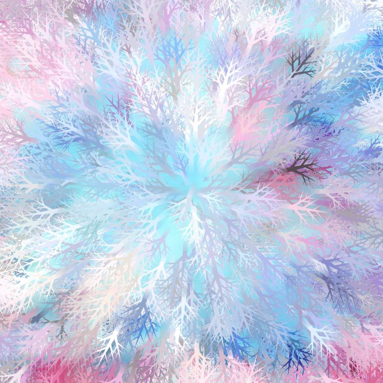 Обои синий, пурпур, краситель, живопись, акварельные краски в разрешении 1920x1920