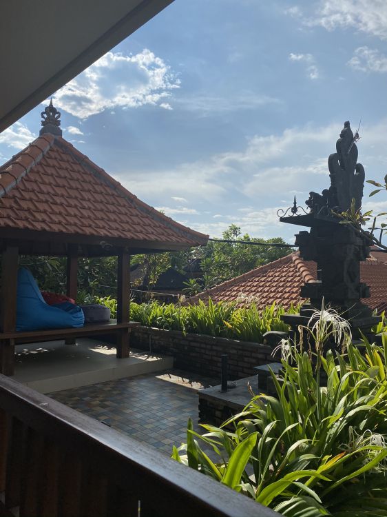 Обои крыша, туризм, водоем, природа, растительность в разрешении 1536x2048