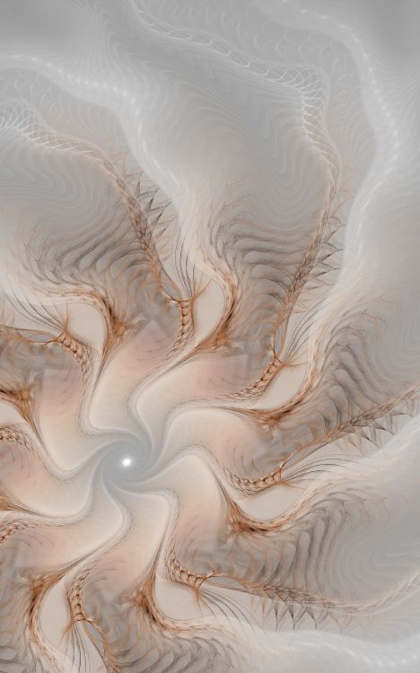 Обои крупный план, смартфон, фрактал, цвет беж в разрешении 1600x2560