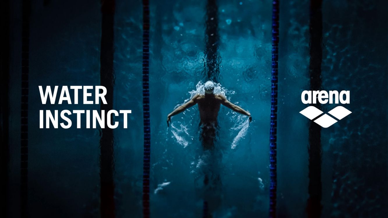 Обои Арена, купальник, марка, графика, графический дизайн в разрешении 2560x1440