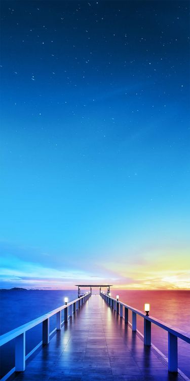 Обои Tecno, Tecno Camon X, андроид, яблоко, водоем в разрешении 1080x2160