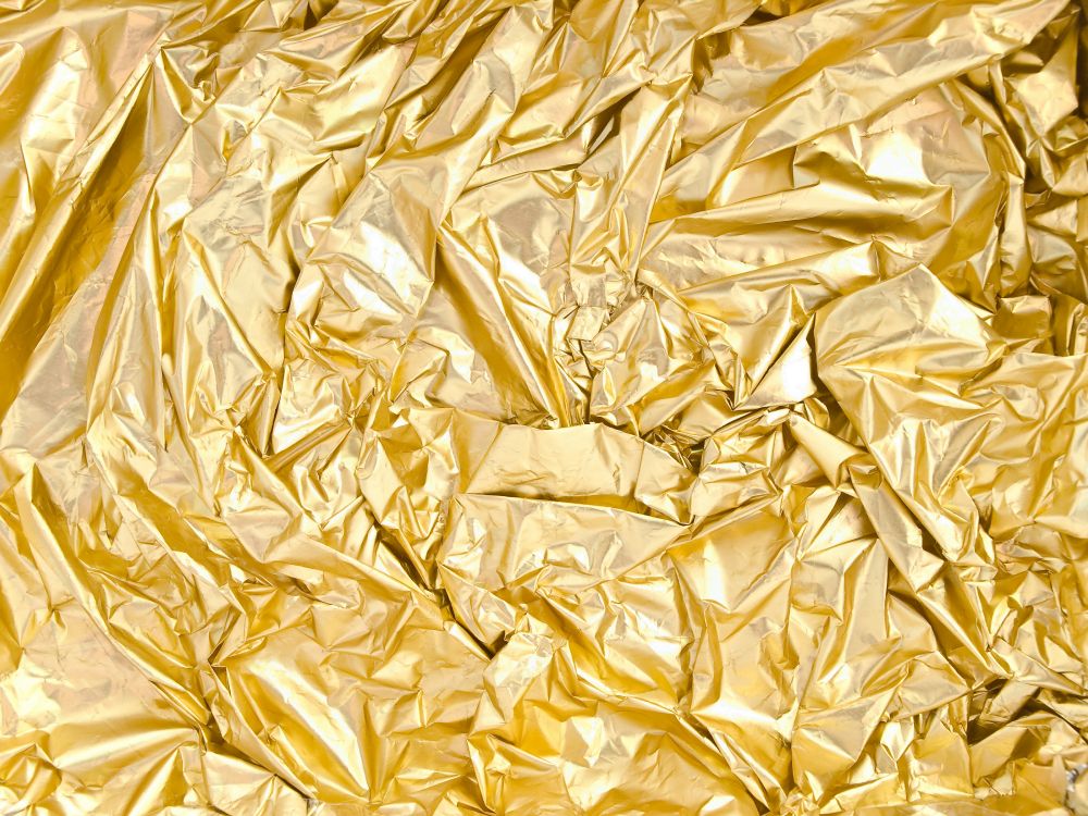 Обои золото, сусальное золото, желтый, узор, материал в разрешении 7200x5400