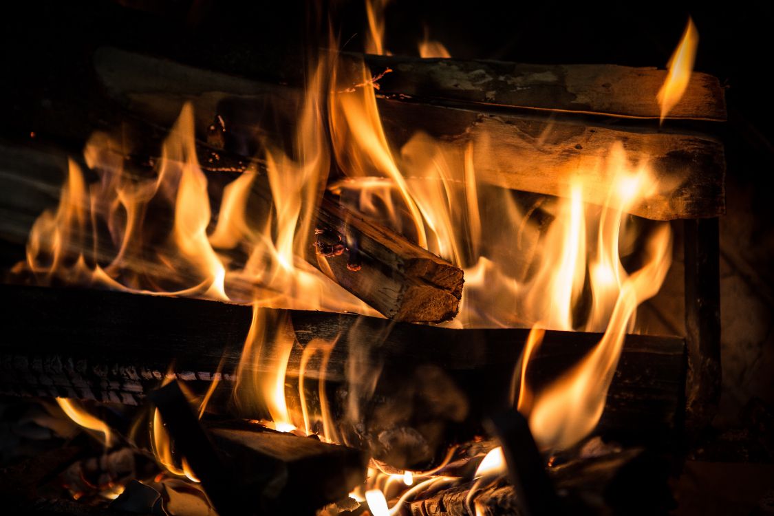 Обои камин, огонь, пламя, печь, тепло в разрешении 5760x3840