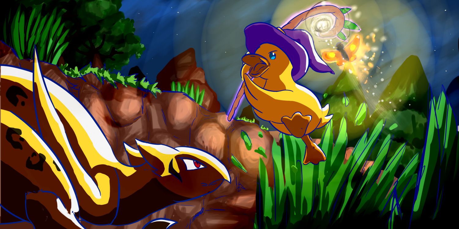 Обои арт, окружающая среда, ботаники, Люди в природе, мультфильм в разрешении 4000x2000