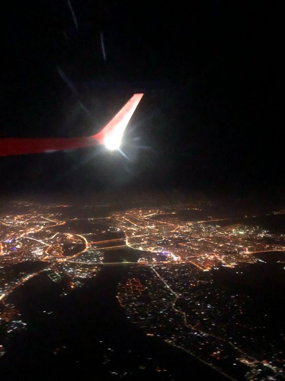 Обои ночь, земля, атмосфера земли, атмосфера, город в разрешении 3024x4032