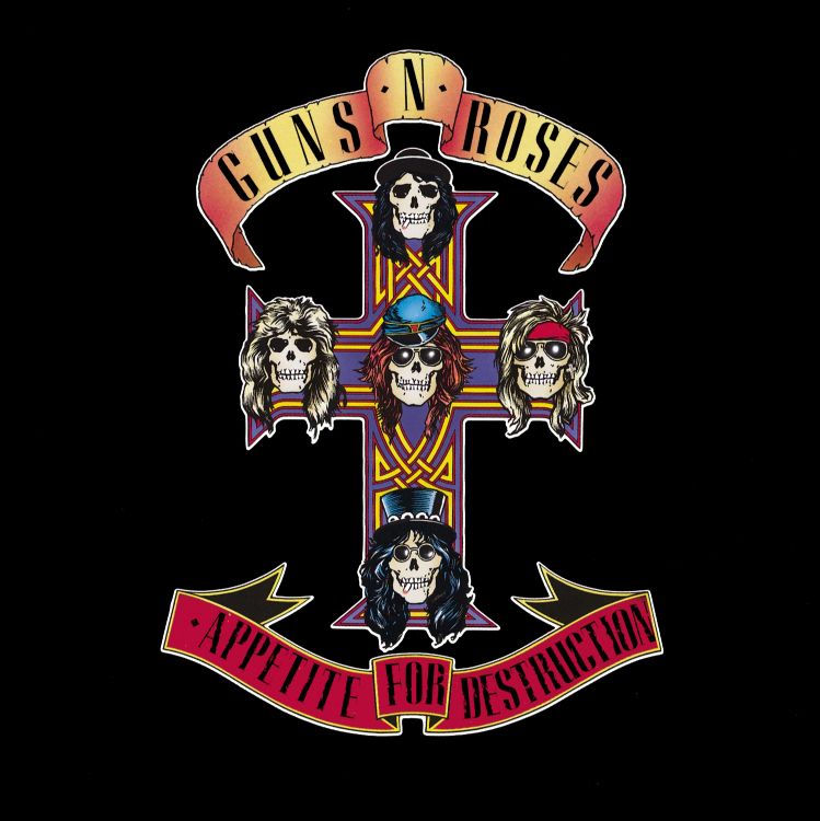 Обои Appetite for Destruction, Guns N Roses, тяжелый рок, Альбом, иллюстрация в разрешении 3000x3002