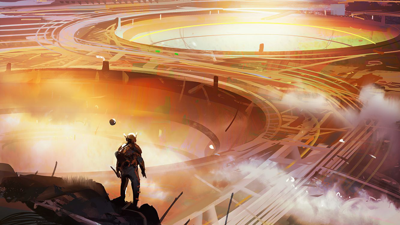 Обои свет, освещение, Апельсин, развлечение, желтый в разрешении 3840x2160