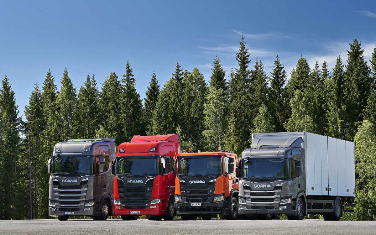 Обои Скания АБ, грузовик, Пикап, авто, транспорт в разрешении 3840x2400