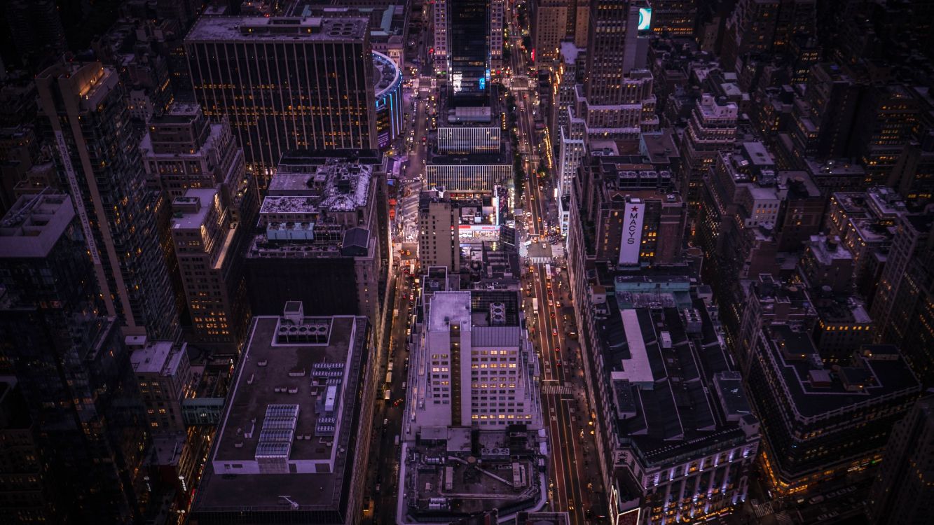 Обои Нью-Йорк, Эмпайр Стейт Билдинг, Крайслер-Билдинг, здание, Прага в разрешении 5120x2880