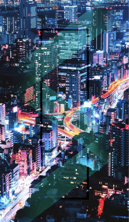 Обои город, арт, здание, небоскреб, башня в разрешении 1170x2004