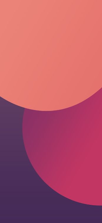 Обои Оранжевый цвет, коричневый цвет, розовый, Фиолетовый, полутона и оттенки в разрешении 1284x2778