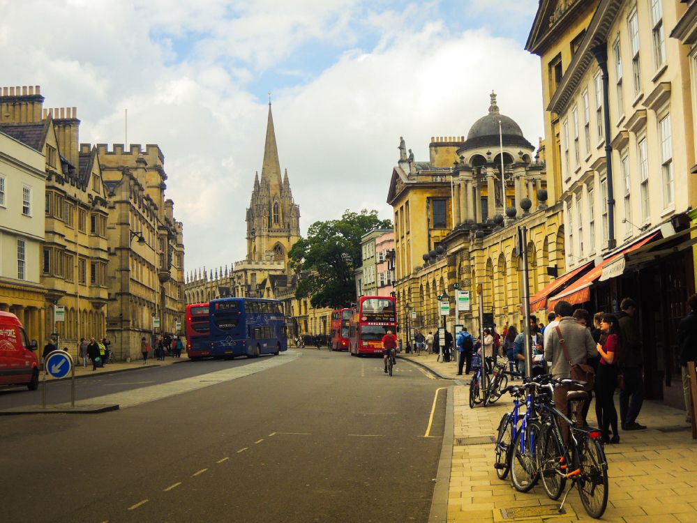 Обои Церковь Христа, Оксфордский Ботанический Сад, Университет, история, городок в разрешении 3217x2413