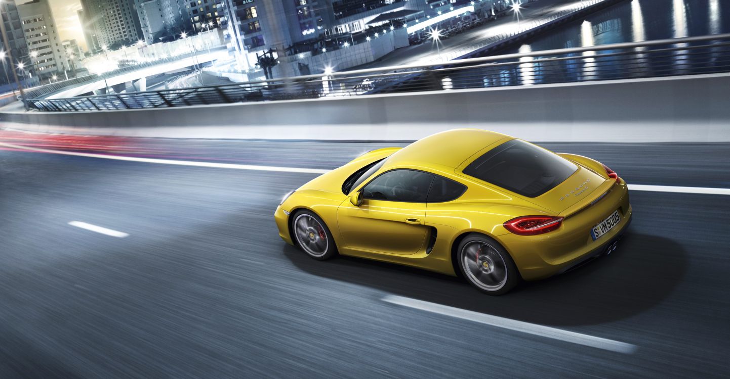 Обои Порше, Porsche Cayman S, Порше 718 Кайман, авто, спорткар в разрешении 3000x1560