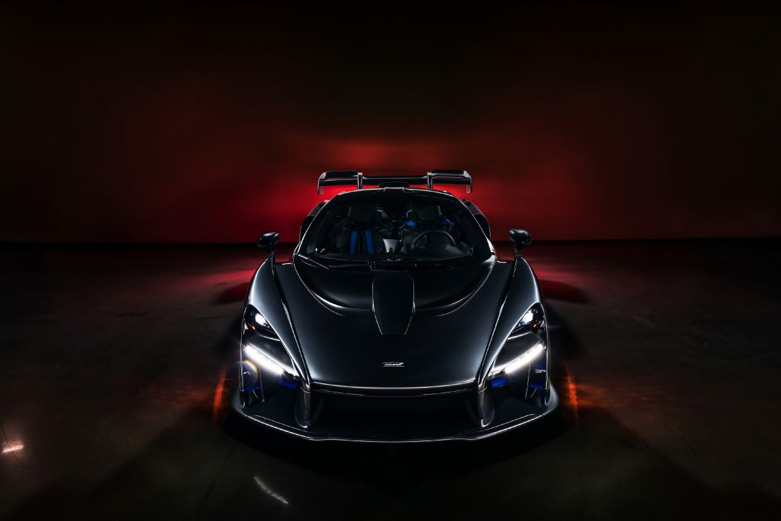 Обои суперкар, легковые автомобили, mclaren senna, Авто шоу, капюшон в разрешении 3840x2561