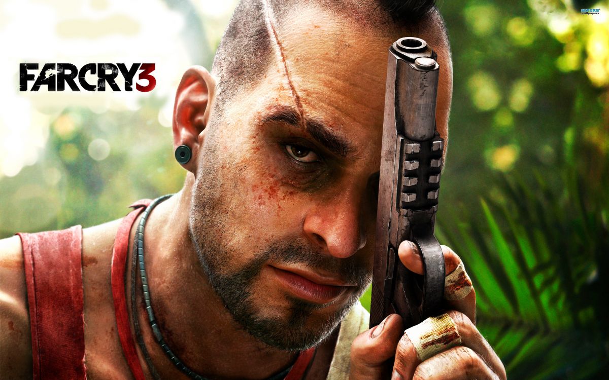 Обои far cry 3, far cry 4, волосы на лице, борода, ухо в разрешении 2880x1800
