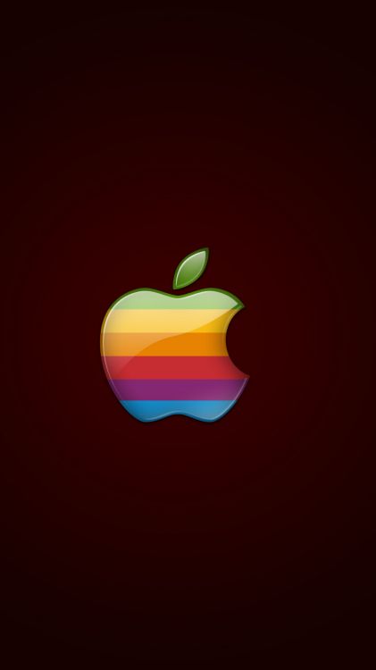 Обои apple, лого, фрукты, макинтош, растение в разрешении 2160x3840