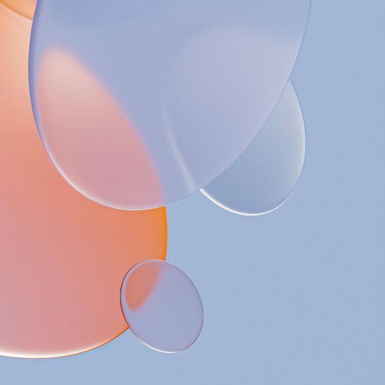 Обои Huawei, Huawei HarmonyOS 2.0, просыпайся в небе, красочность, арт в разрешении 2376x2376