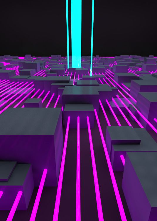 Обои свет, пурпур, Фиолетовый, неон, пурпурный цвет в разрешении 2400x3360