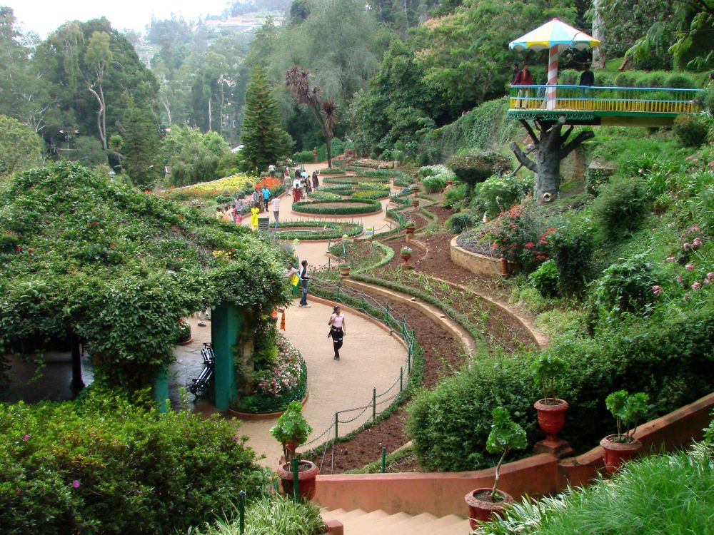 Обои горная станция, Ботанический сад, путешествие, сад, растительность в разрешении 3072x2304