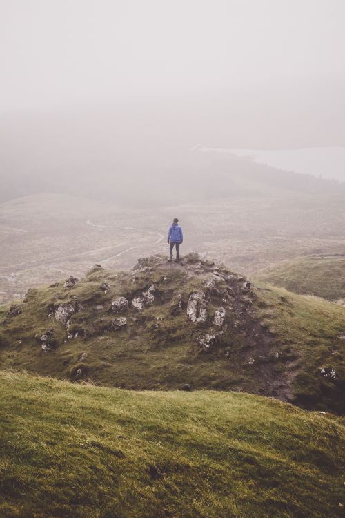 Обои нагорье, холм, гора, Displate, организация в разрешении 3840x5760