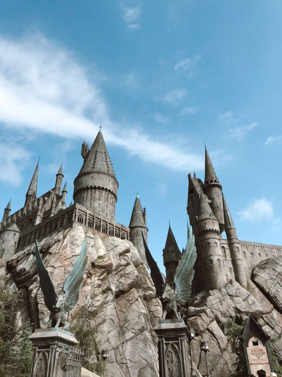 Обои Гарри Поттер, косой переулок, Хогвартс, средневековье, туризм в разрешении 3025x4032