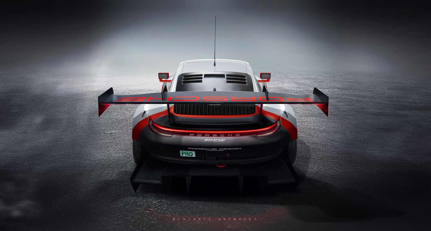 Обои РСР, Порше, гоночный автомобиль, Порше 992, nissan gt r в разрешении 3840x2058