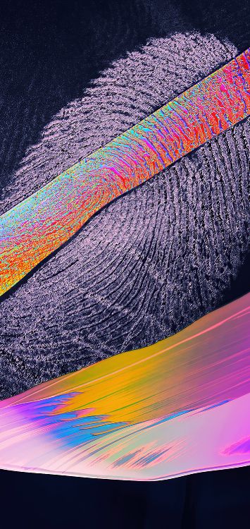 Обои нить, Фиолетовый, математика, геометрия, красочность в разрешении 1422x3000