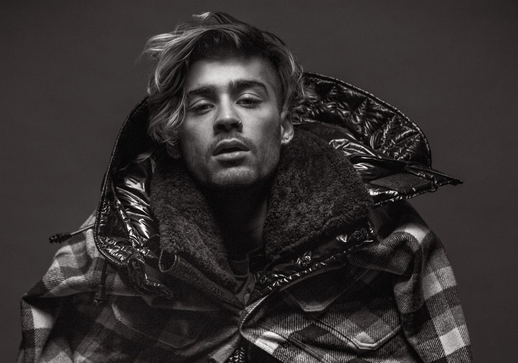 Обои Зайн Малик, одно направление, волосы, лицо, черный в разрешении 2774x1948