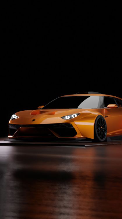 Обои широкоформатные обои, Ламборджини, Ламборджини Авентадор СВ, Ламборджини астерион, легковые автомобили в разрешении 1208x2160