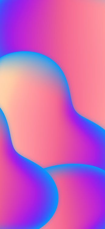 Обои Оранжевый цвет, дизайн, пурпур, жест, Фиолетовый в разрешении 2250x4872