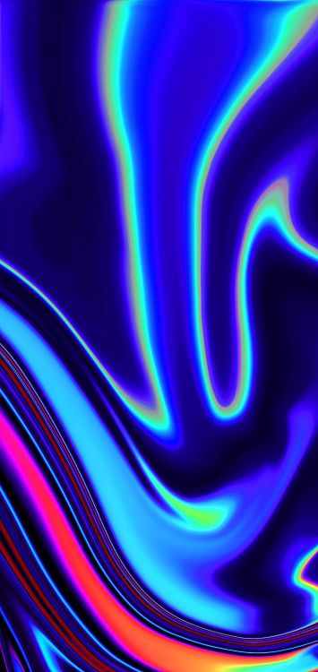 Обои арт, графический дизайн, пурпур, лазурный, Визуальный эффект освещения в разрешении 2500x5276