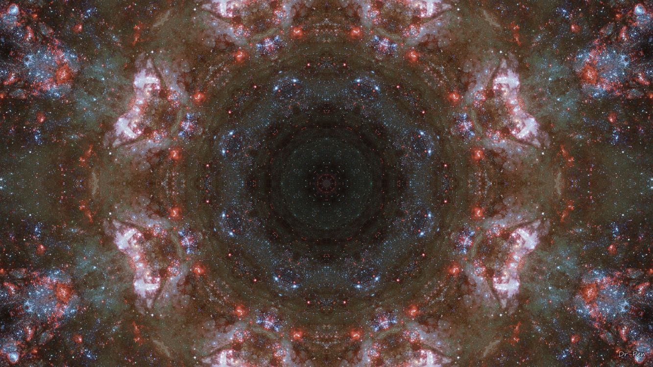 Обои небо, медитация, узор, коричневый цвет, небесное явление в разрешении 3840x2160