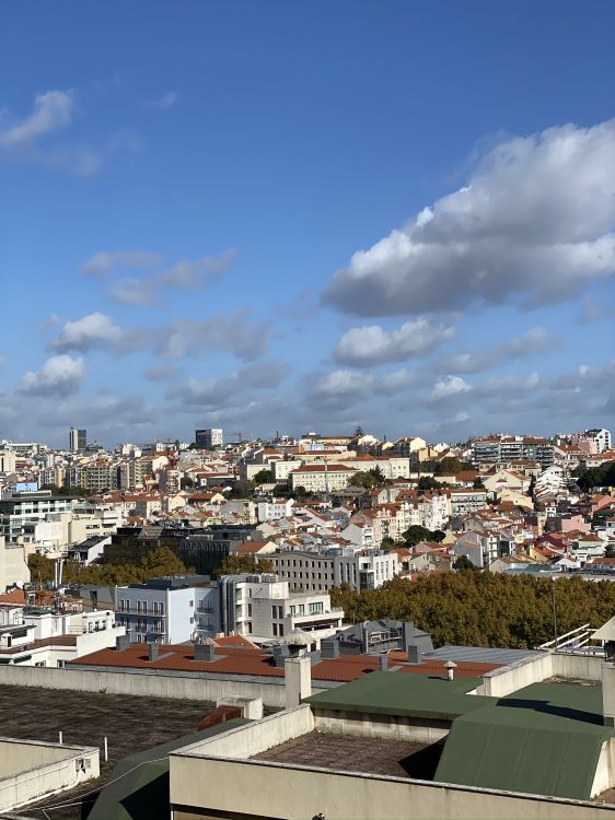 Обои дневное время, жилой район, соседство, облако, городской район в разрешении 1536x2048