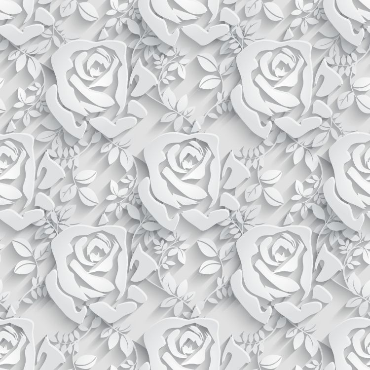 Обои узор, цветок, векторная графика, дизайн, лепесток в разрешении 2900x2900