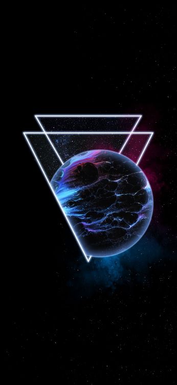 Обои атмосфера, пурпур, астрономический объект, наука, электрик в разрешении 1407x3045