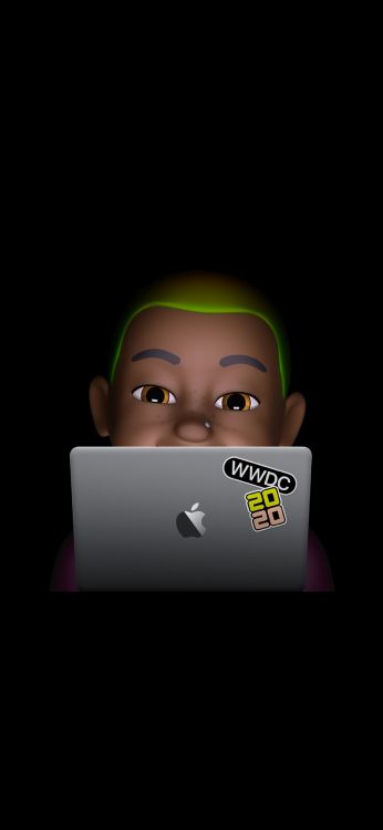 Обои apple, амолед, iPhone, WWDC 2020, яблоко в разрешении 1420x3073