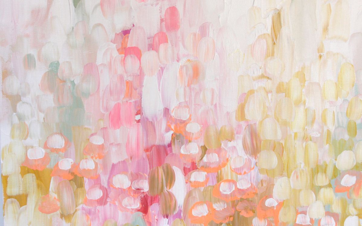 Обои розовый, арт, узор, современное искусство, Кейт Спэйд Нью-Йорк в разрешении 2796x1749