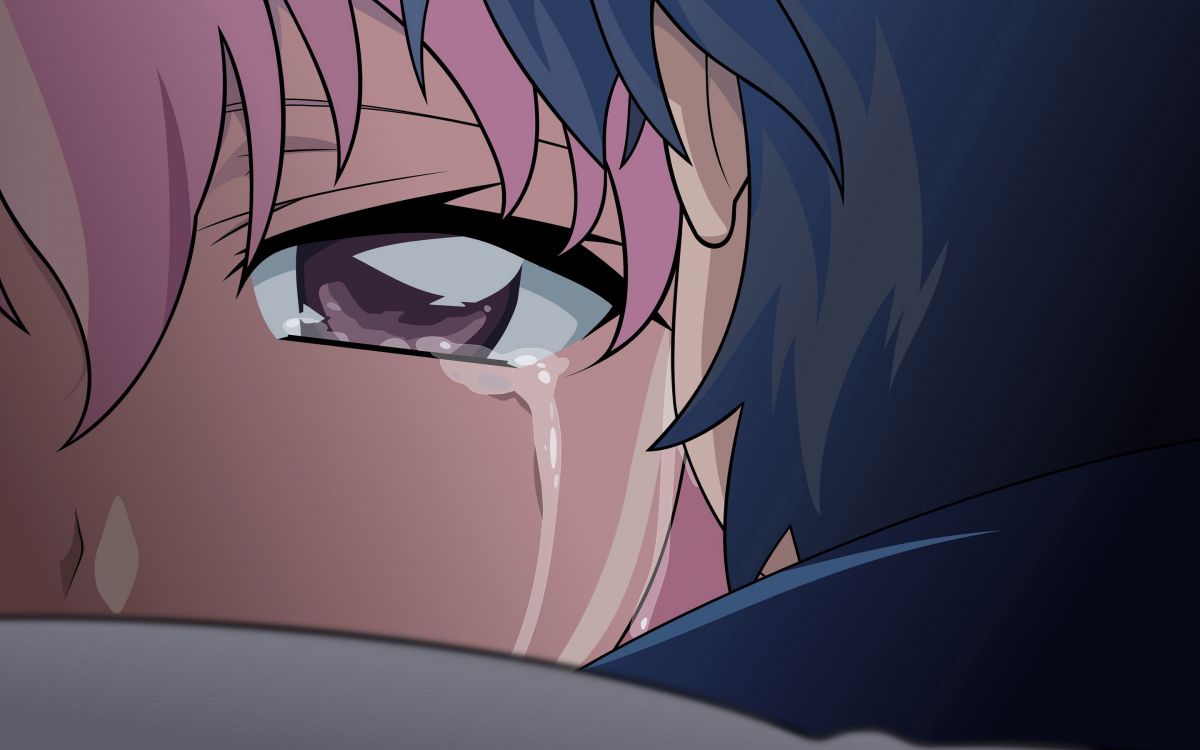 Обои Сайто хираги, аниме, мультфильм, рот, глаз в разрешении 2880x1800